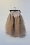 Marc Le Bihan Silk Skirt Six-layer Tulle 25930 Series French Hand-dyed MLB-25930-SKIN Skin Color